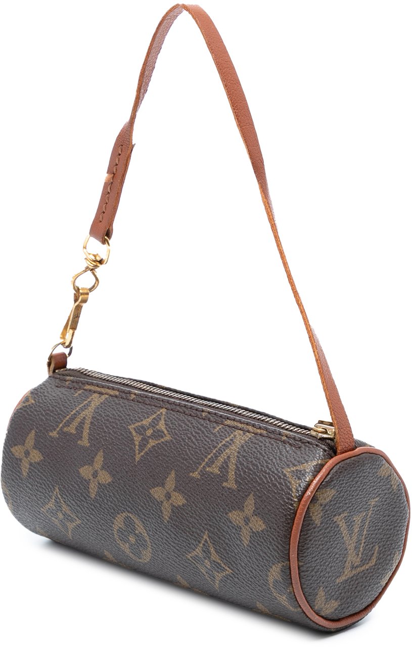Louis Vuitton Monogram Papillon Pochette Bruin