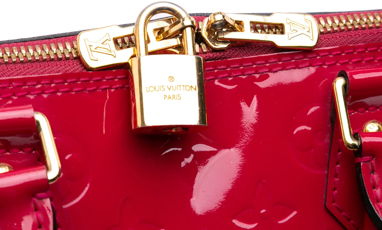 Louis Vuitton Monogram Vernis Alma PM Rood