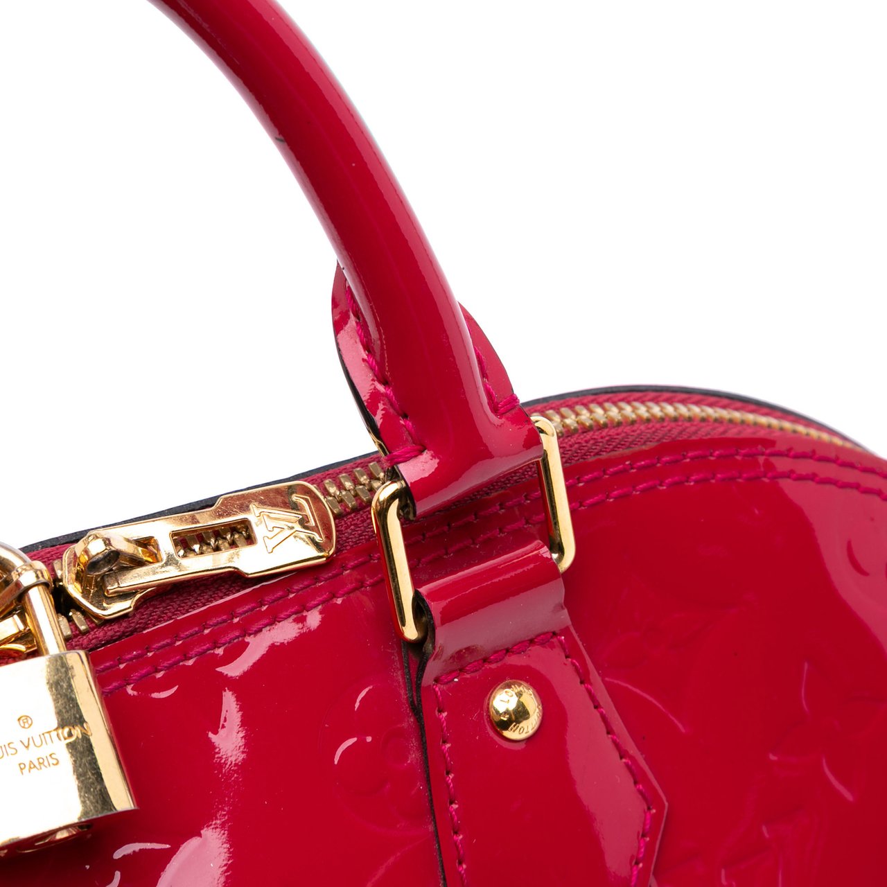 Louis Vuitton Monogram Vernis Alma PM Rood