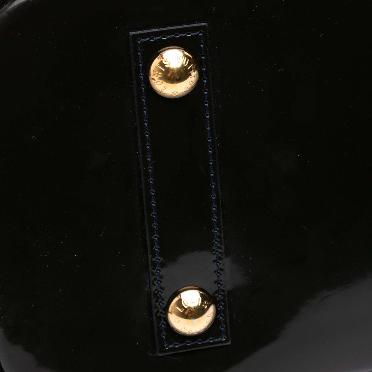 Louis Vuitton Monogram Vernis Alma PM Blauw