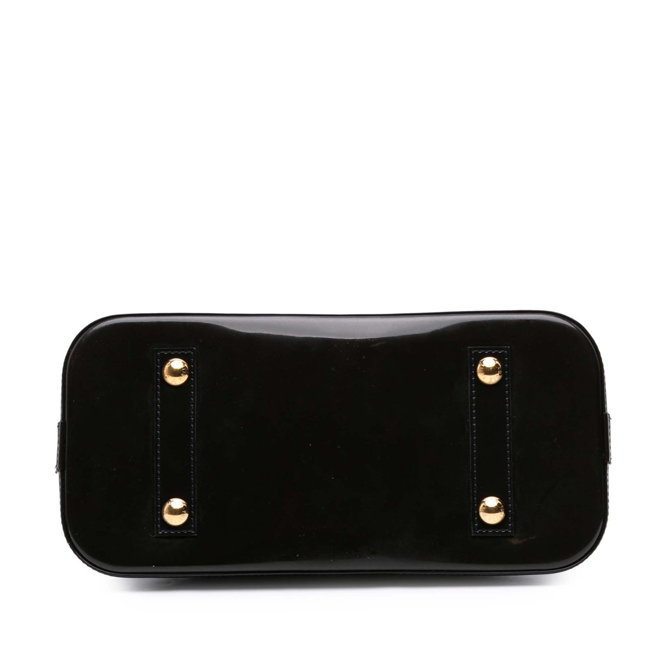 Louis Vuitton Monogram Vernis Alma PM Blauw
