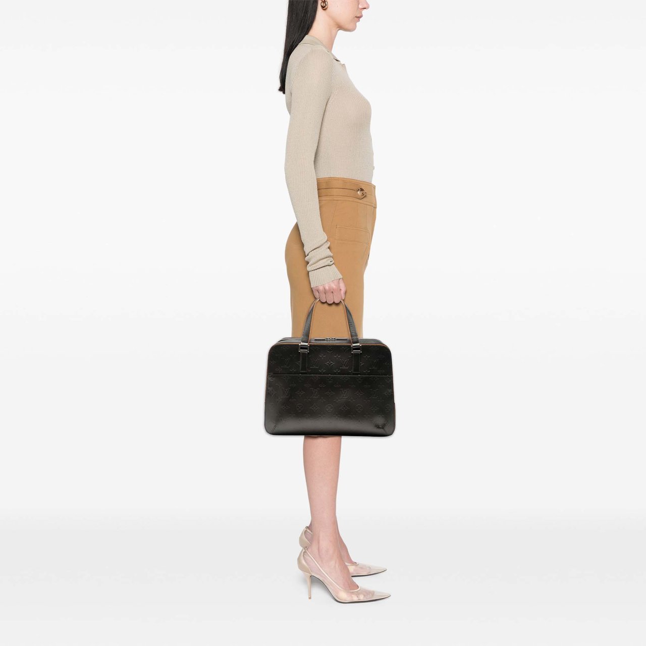 Louis Vuitton Monogram Mat Malden Grijs