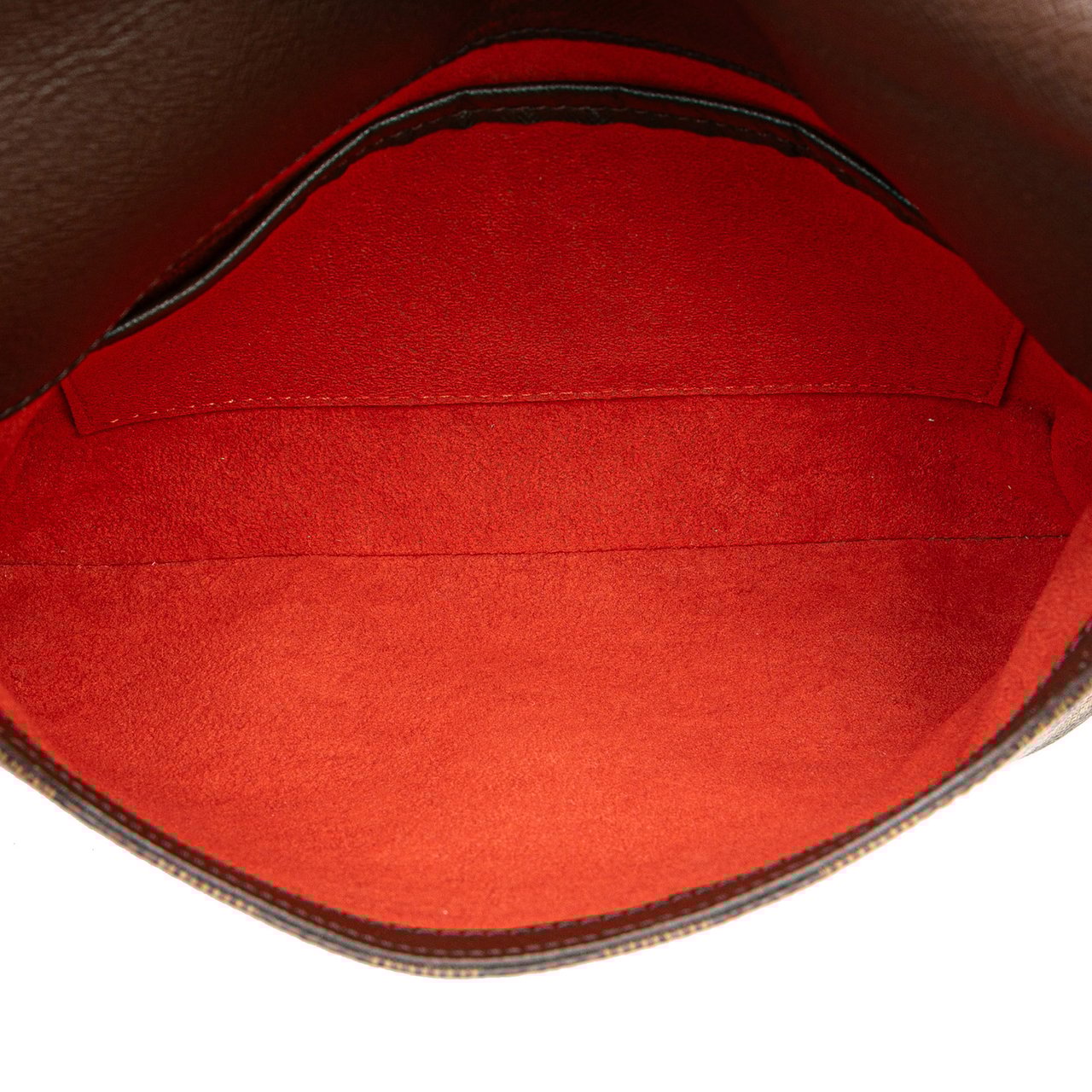 Louis Vuitton Damier Ebene Musette Tango Short Strap Bruin