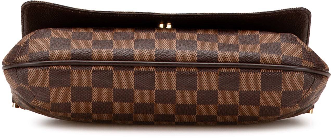 Louis Vuitton Damier Ebene Musette Tango Short Strap Bruin