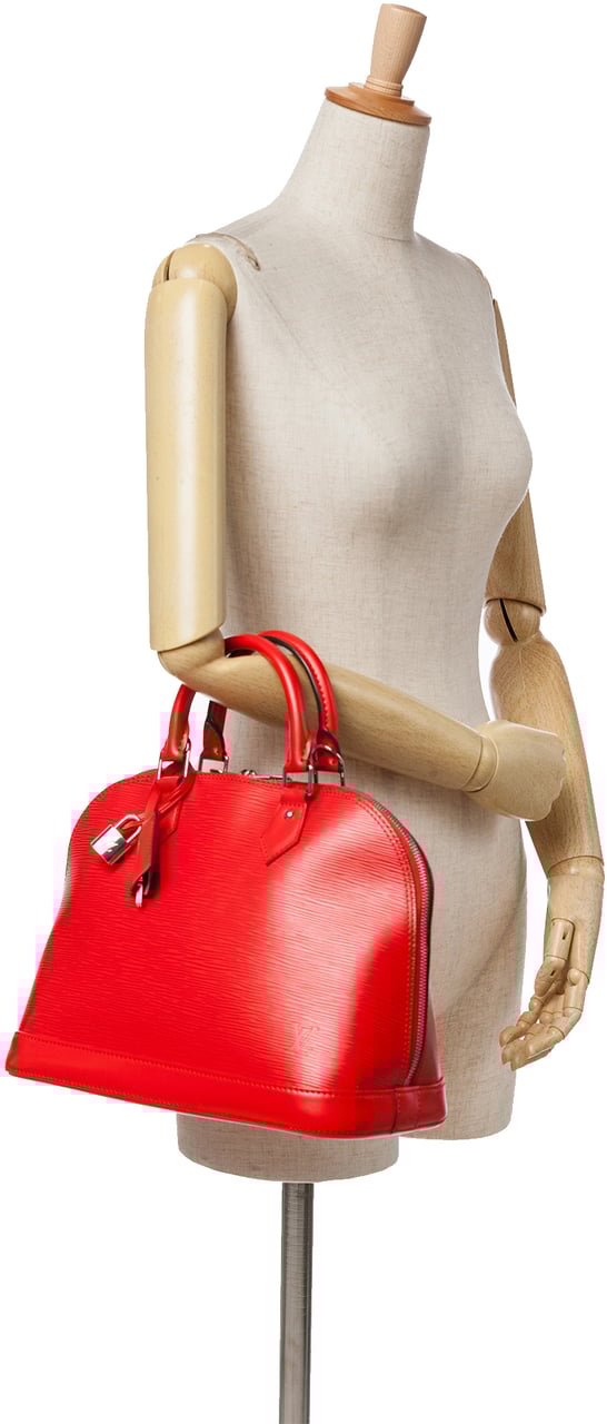 Louis Vuitton Epi Alma PM Rood