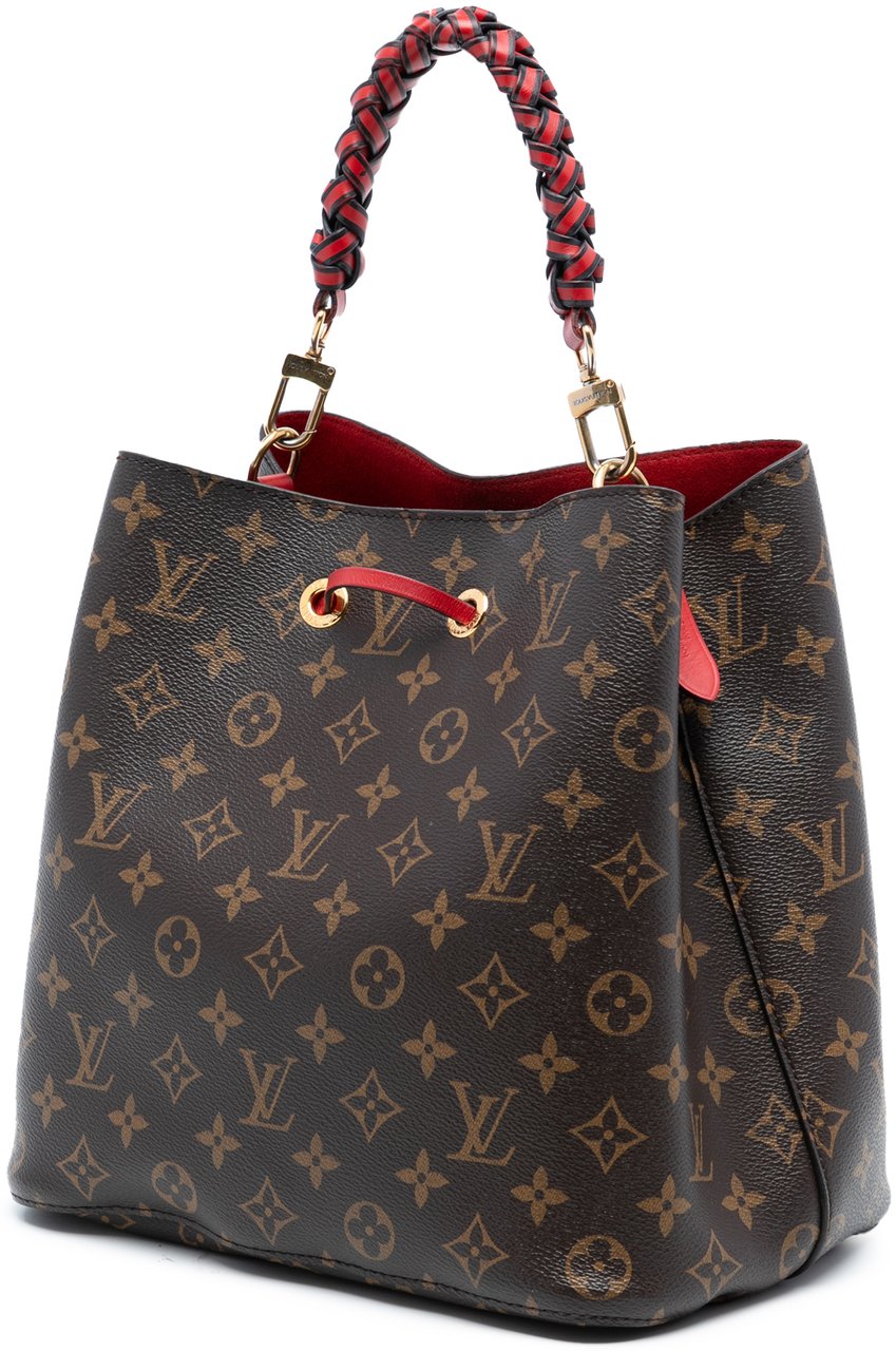 Louis Vuitton Monogram Braided Neonoe MM Bruin