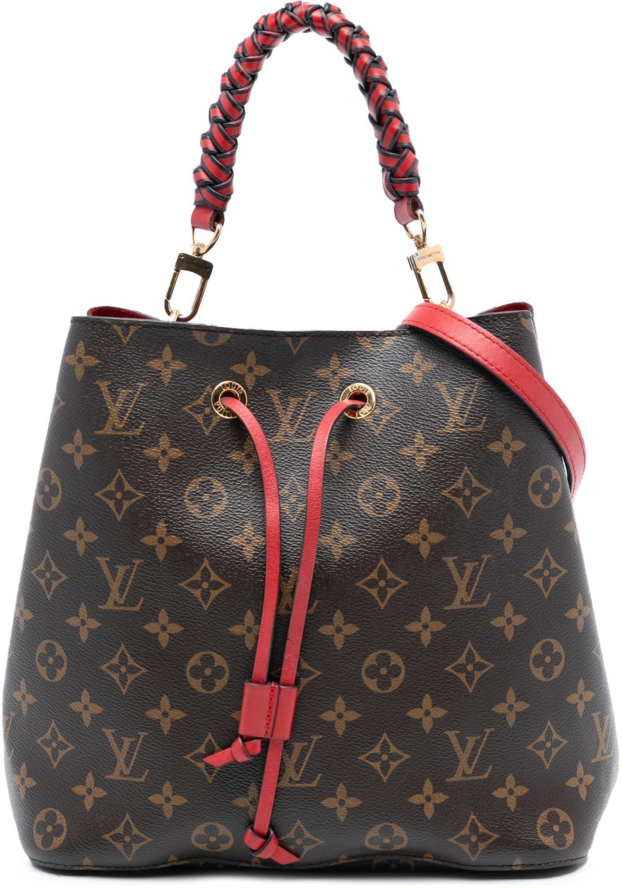 Louis Vuitton Monogram Braided Neonoe MM Bruin