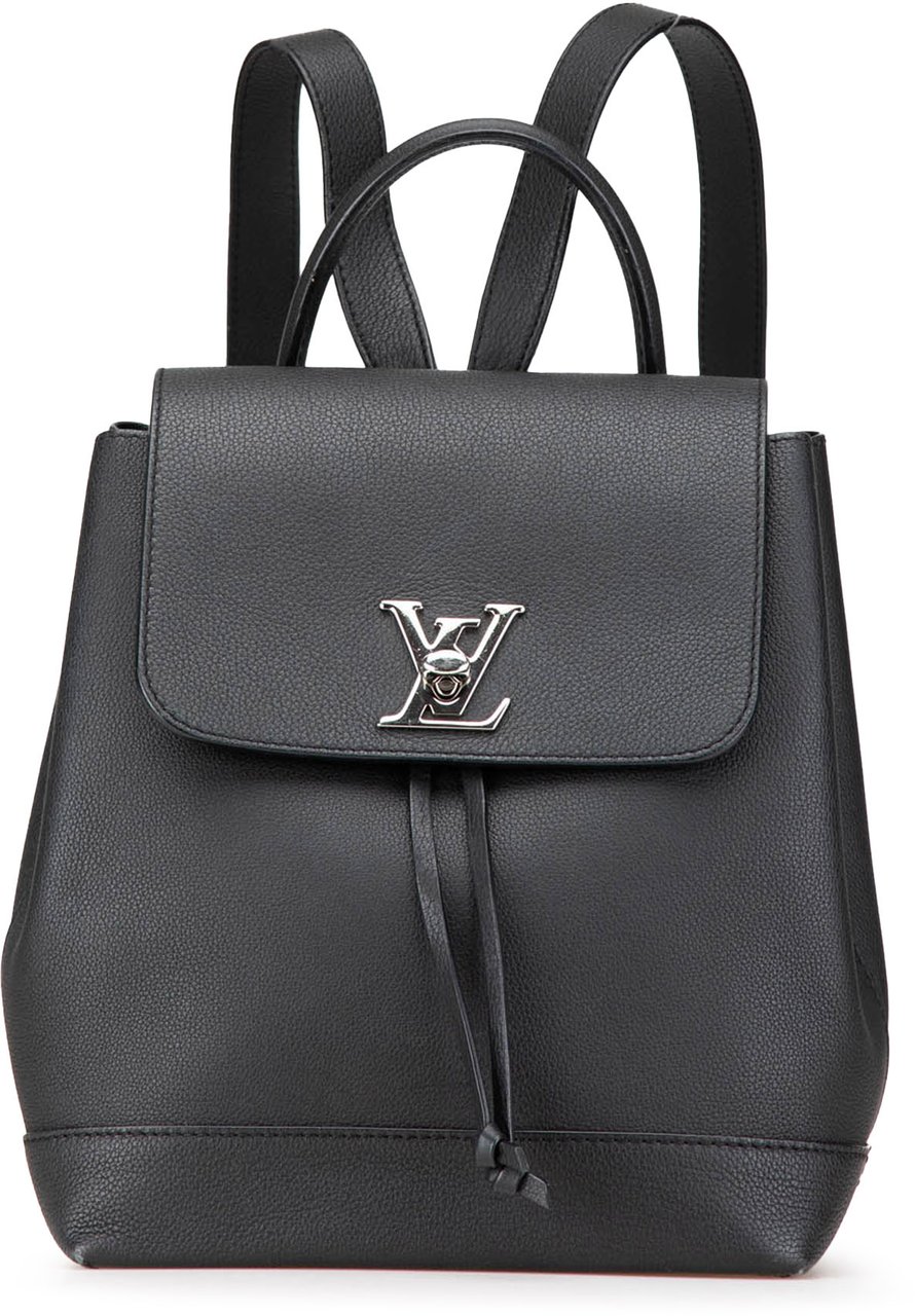 Louis Vuitton Taurillon Lockme Backpack Zwart