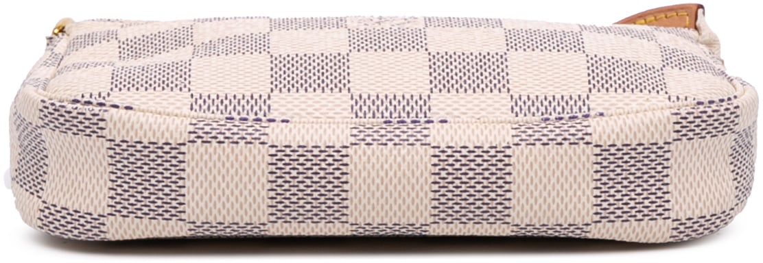 Louis Vuitton Damier Azur Mini Pochette Accessoires Wit