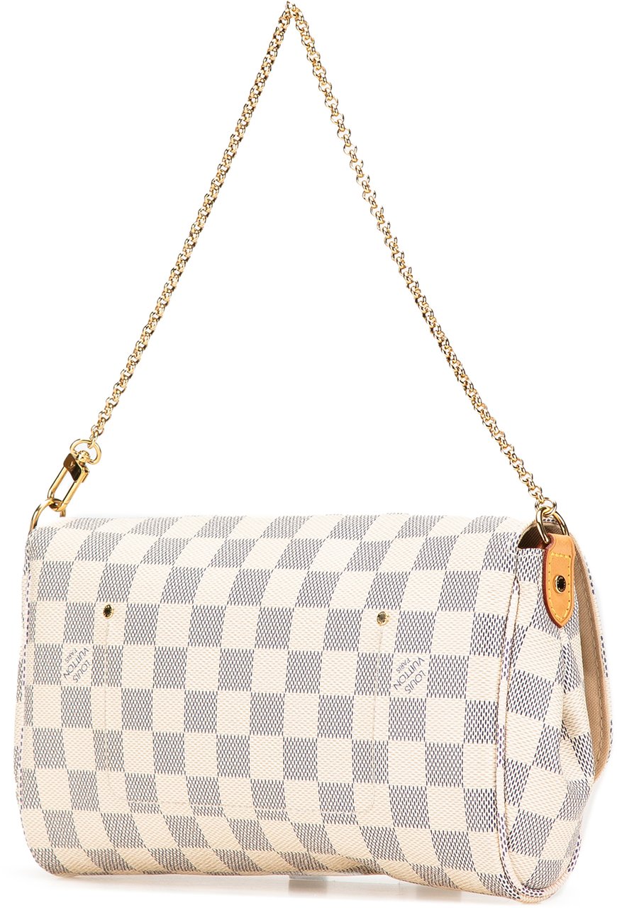 Louis Vuitton Damier Azur Favorite MM Wit