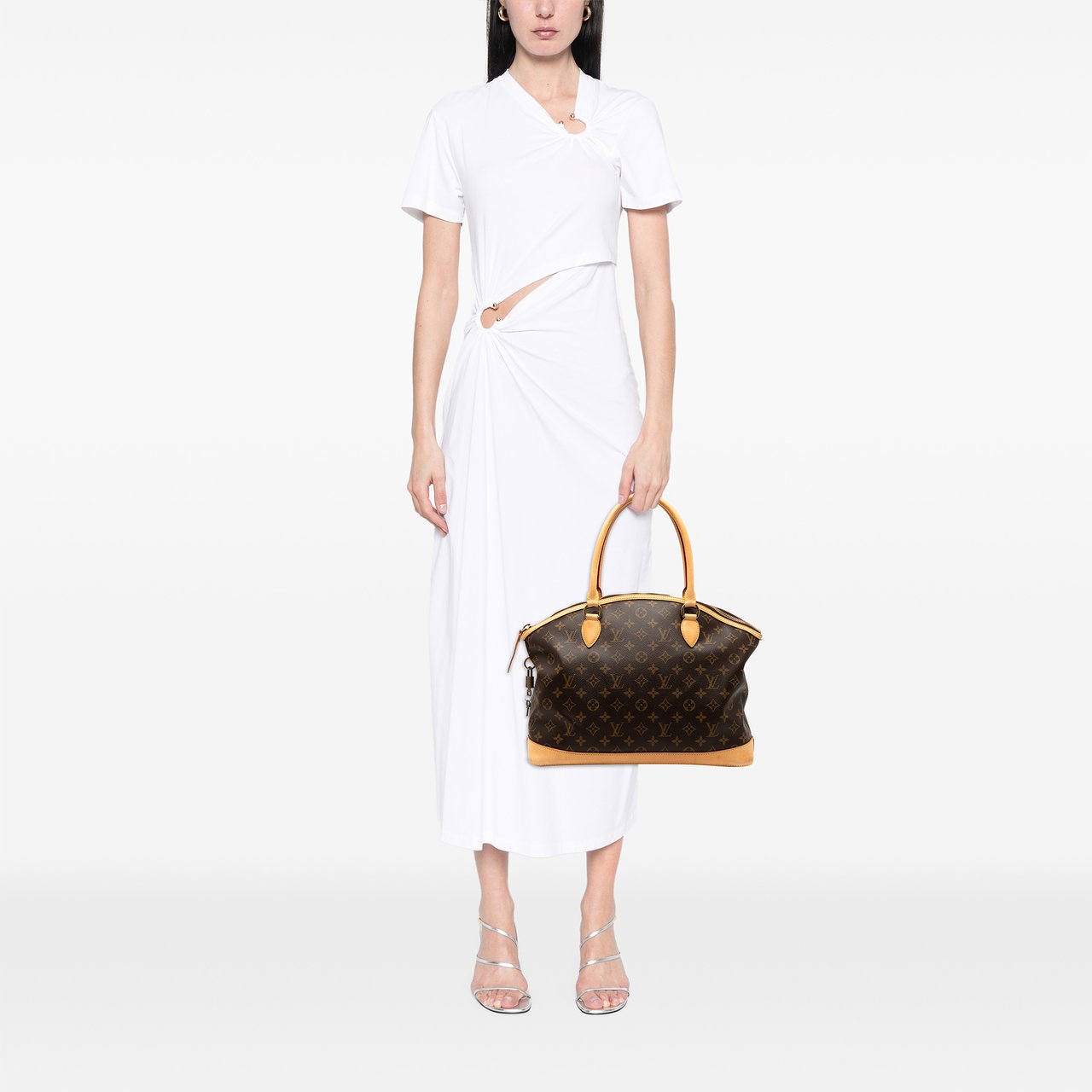 Louis Vuitton Monogram Lockit Horizontal Bruin