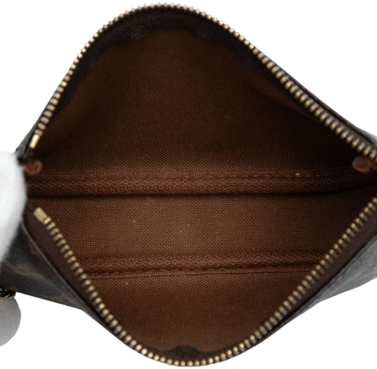 Louis Vuitton Monogram Mini Pochette Accessoires Bruin