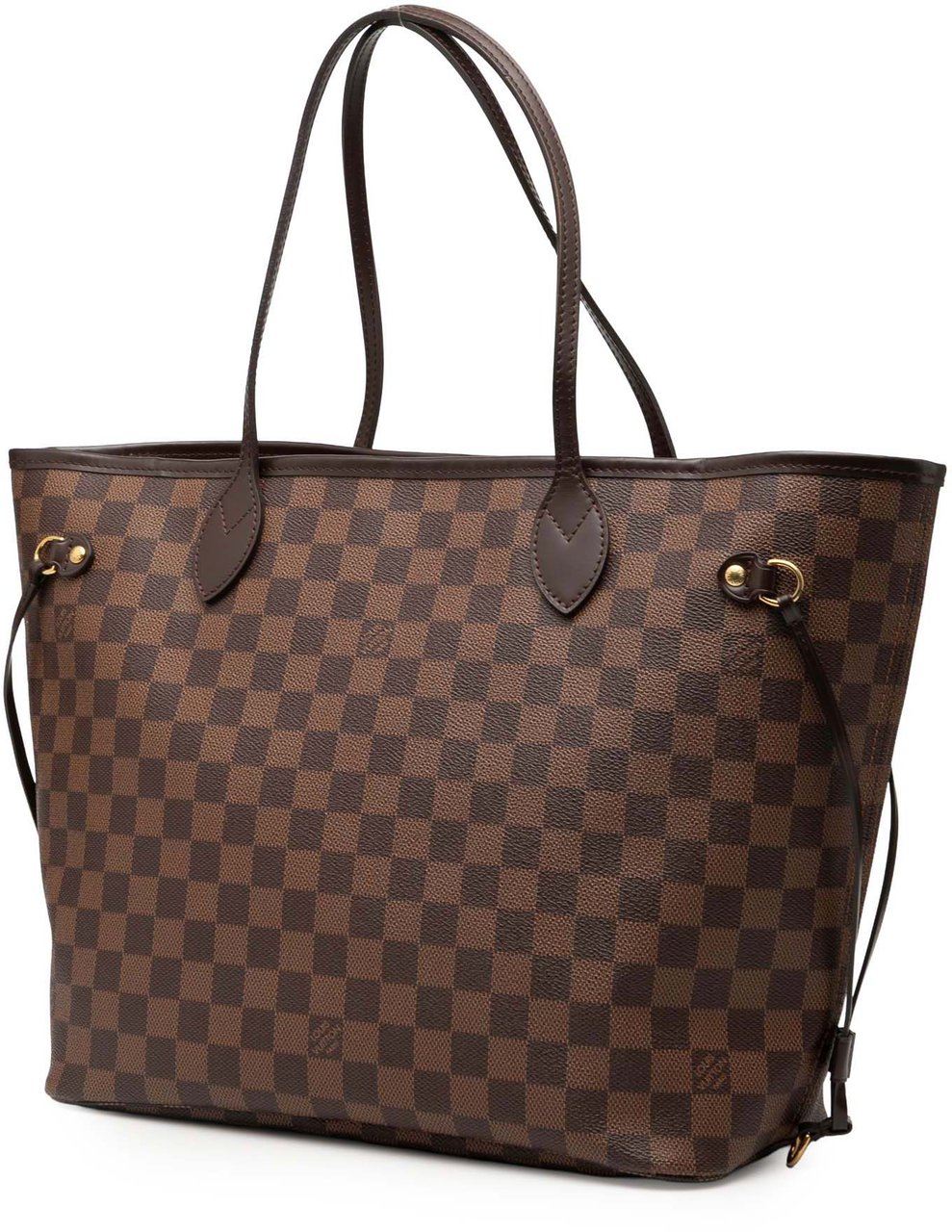 Louis Vuitton Damier Ebene Neverfull MM Bruin