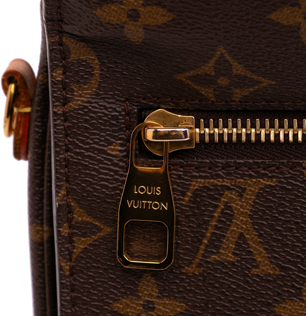 Louis Vuitton Monogram Pochette Metis Bruin