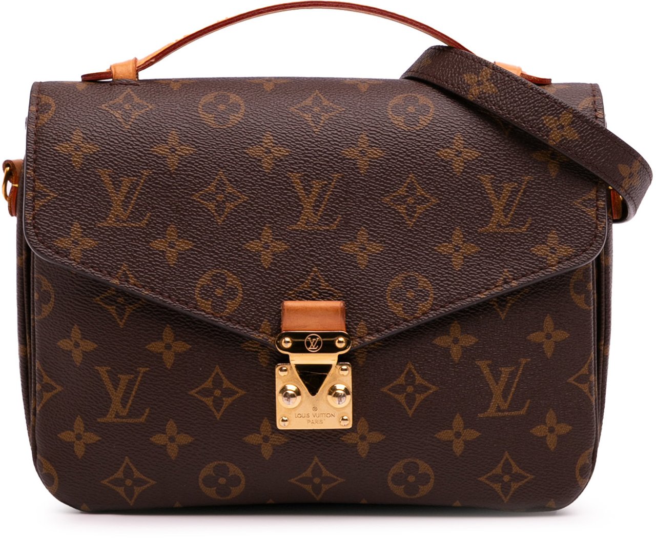 Louis Vuitton Monogram Pochette Metis Bruin