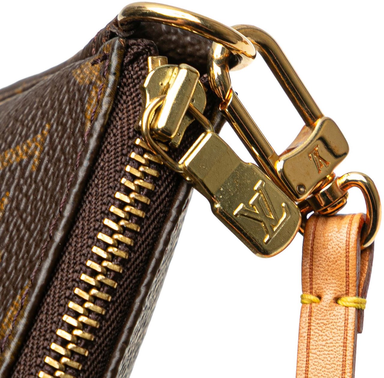 Louis Vuitton Monogram Pochette Accessoires Bruin