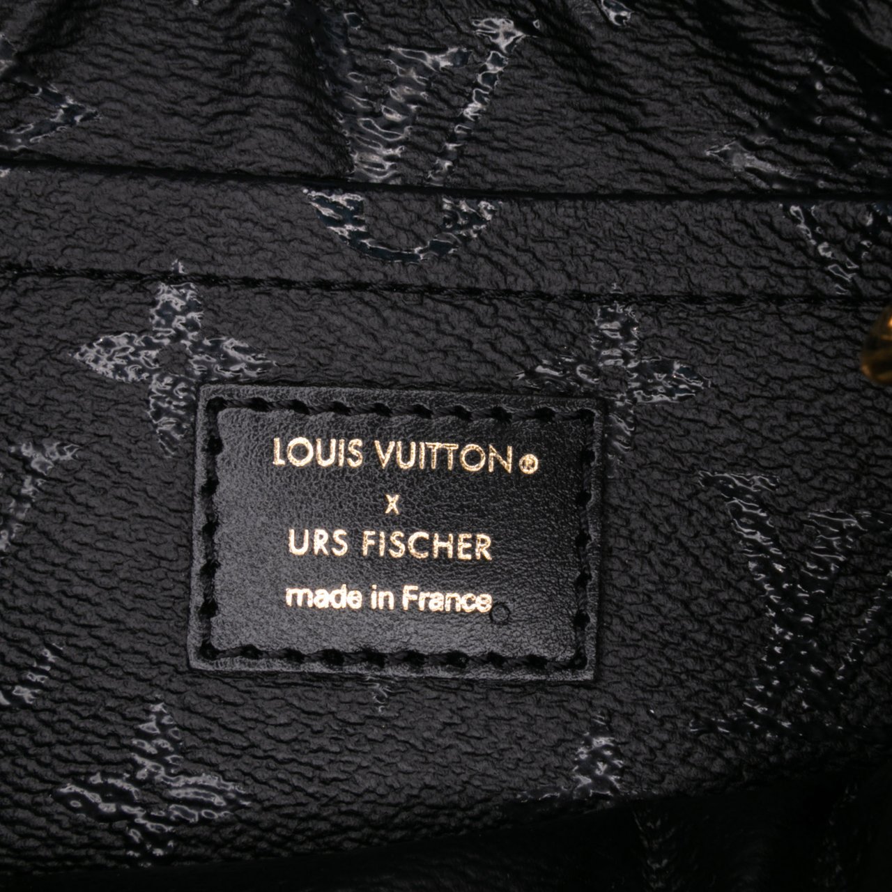 Louis Vuitton Urs Fischer Monogram Tuffetage Pochette Accessoires Rood