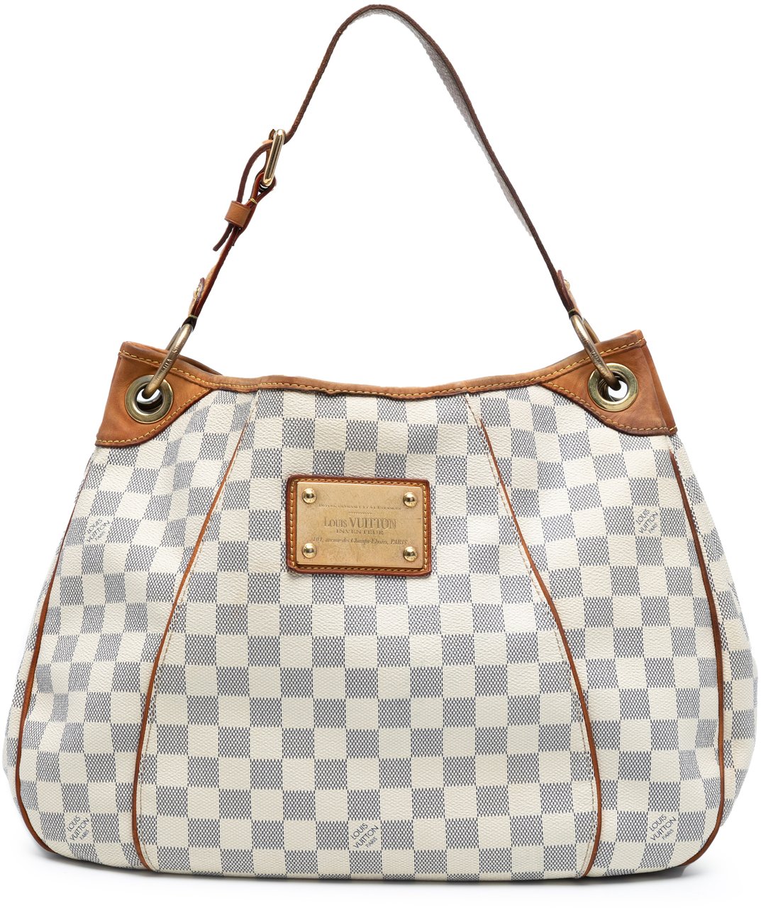 Louis Vuitton Damier Azur Galliera PM Wit