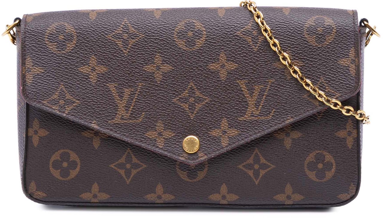 Louis Vuitton Monogram Pochette Felicie Bruin