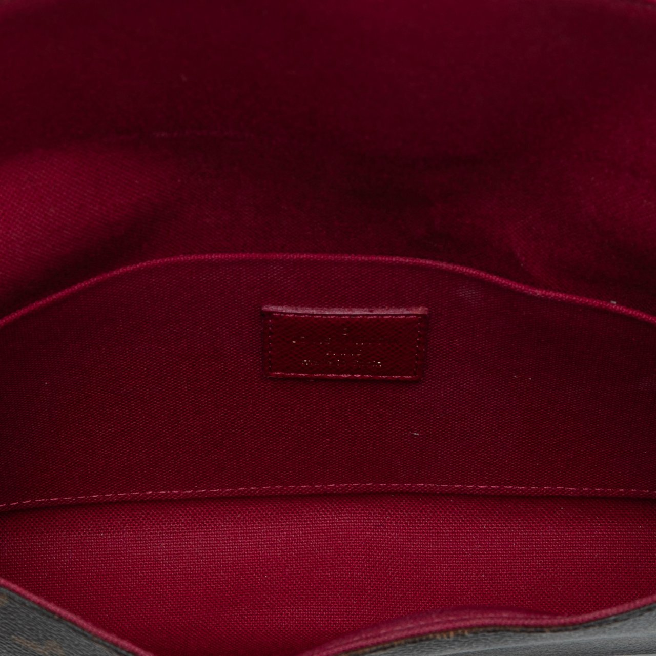 Louis Vuitton Monogram Pochette Felicie Bruin