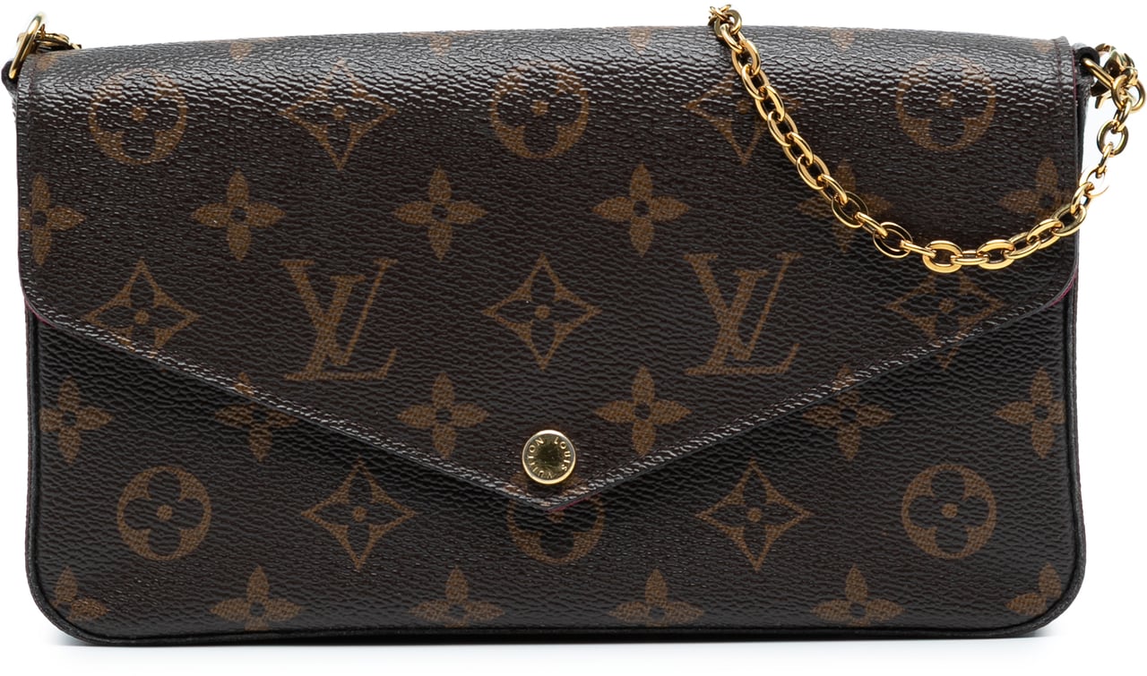 Louis Vuitton Monogram Pochette Felicie Bruin
