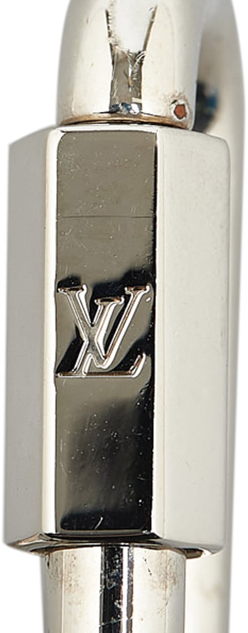 Louis Vuitton Damier Azur Coastline Matchpoint Dragonne Key Chain Wit
