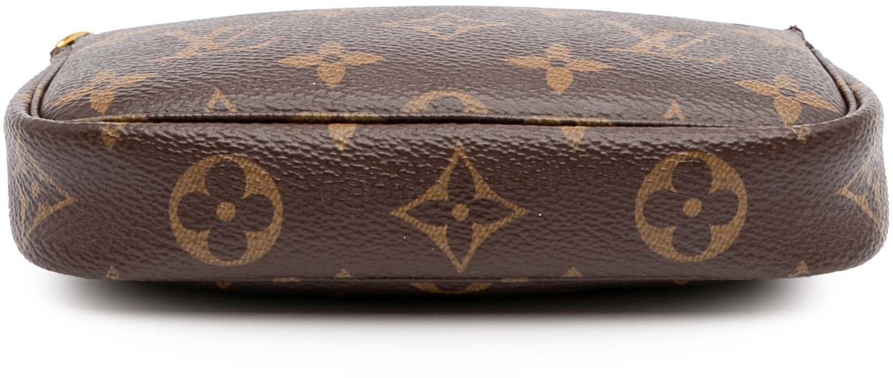 Louis Vuitton Monogram Mini Pochette Accessoires Bruin