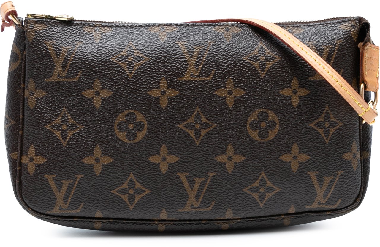 Louis Vuitton Monogram Pochette Accessoires Bruin