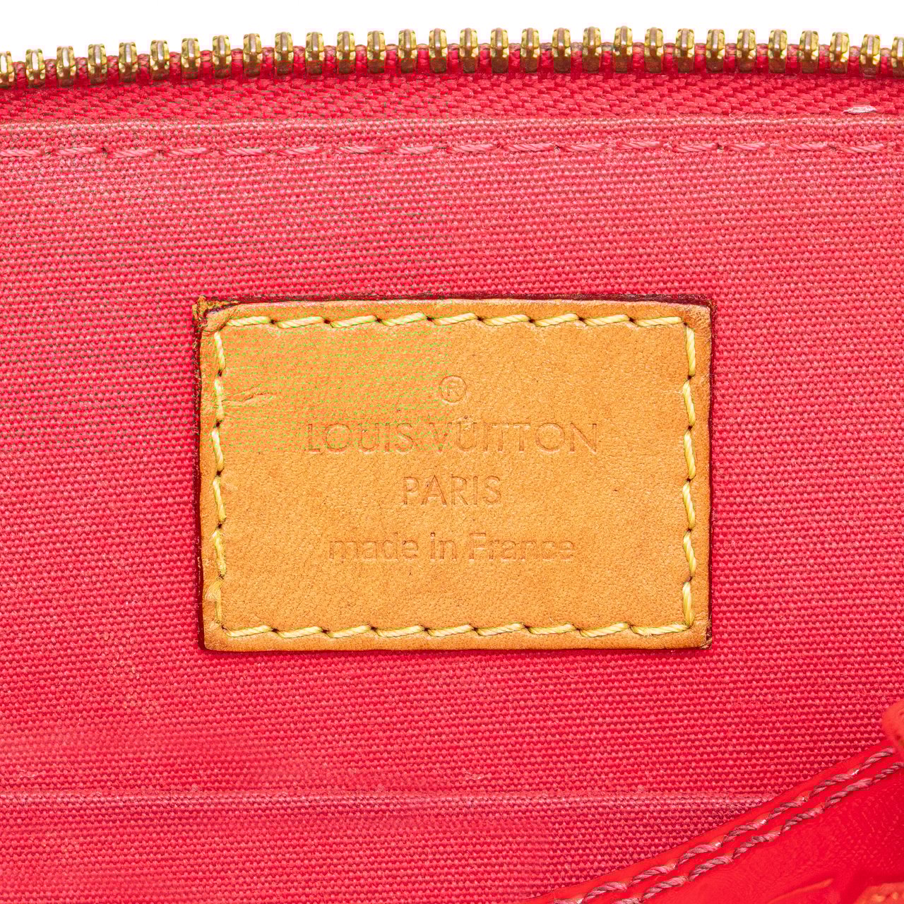 Louis Vuitton Monogram Vernis Alma BB Rood