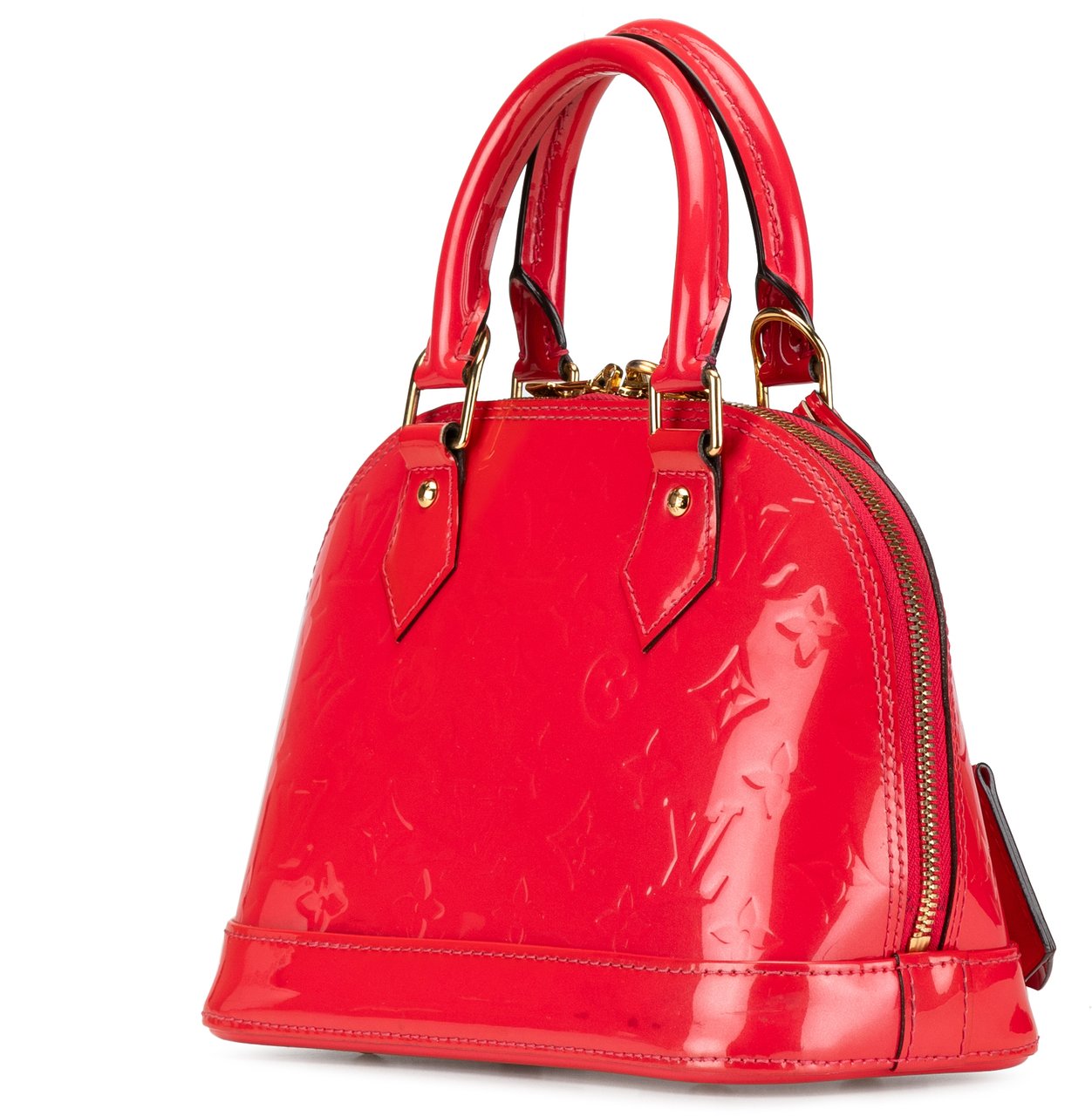 Louis Vuitton Monogram Vernis Alma BB Rood