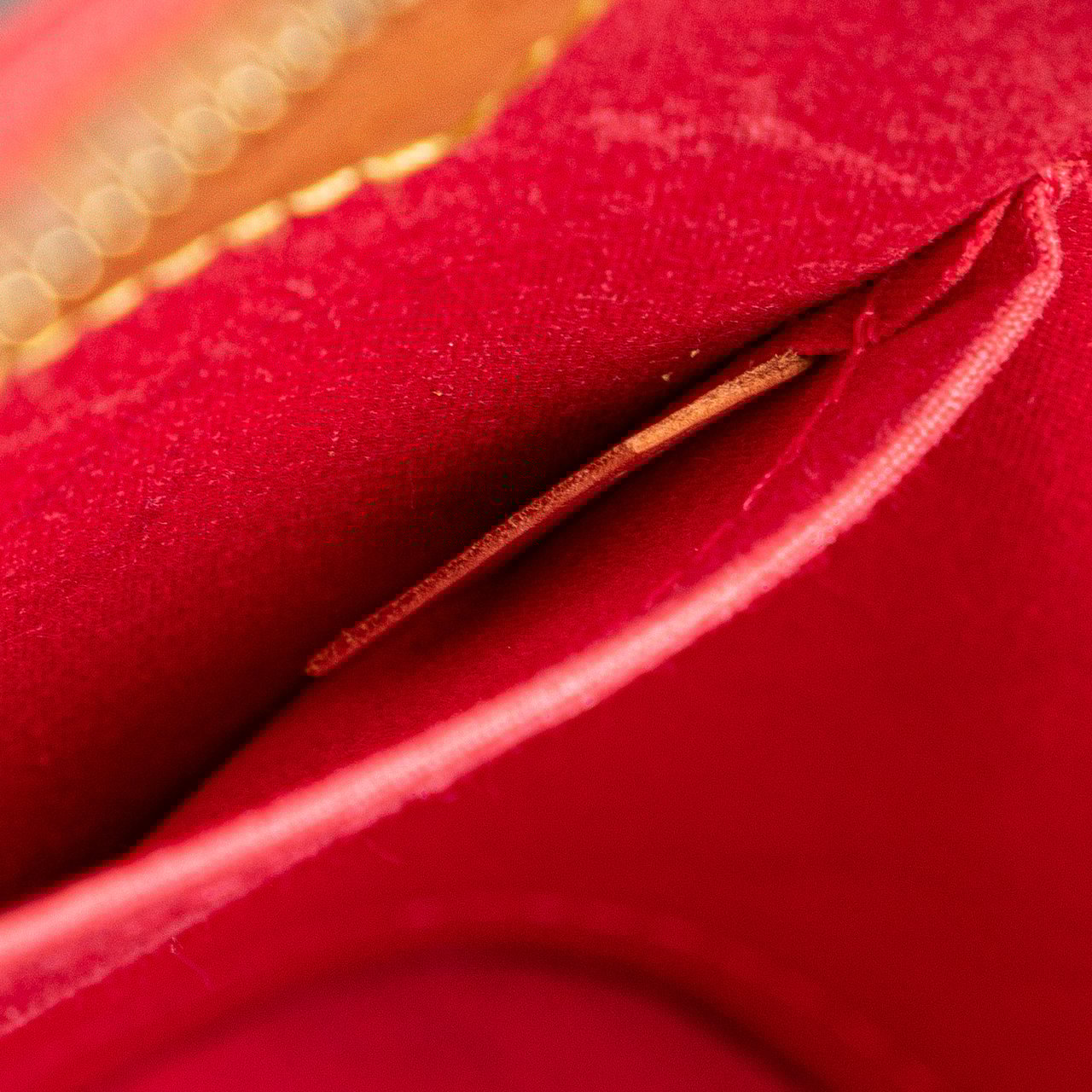 Louis Vuitton Monogram Vernis Alma BB Rood