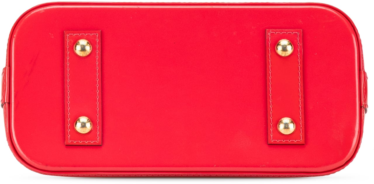 Louis Vuitton Monogram Vernis Alma BB Rood