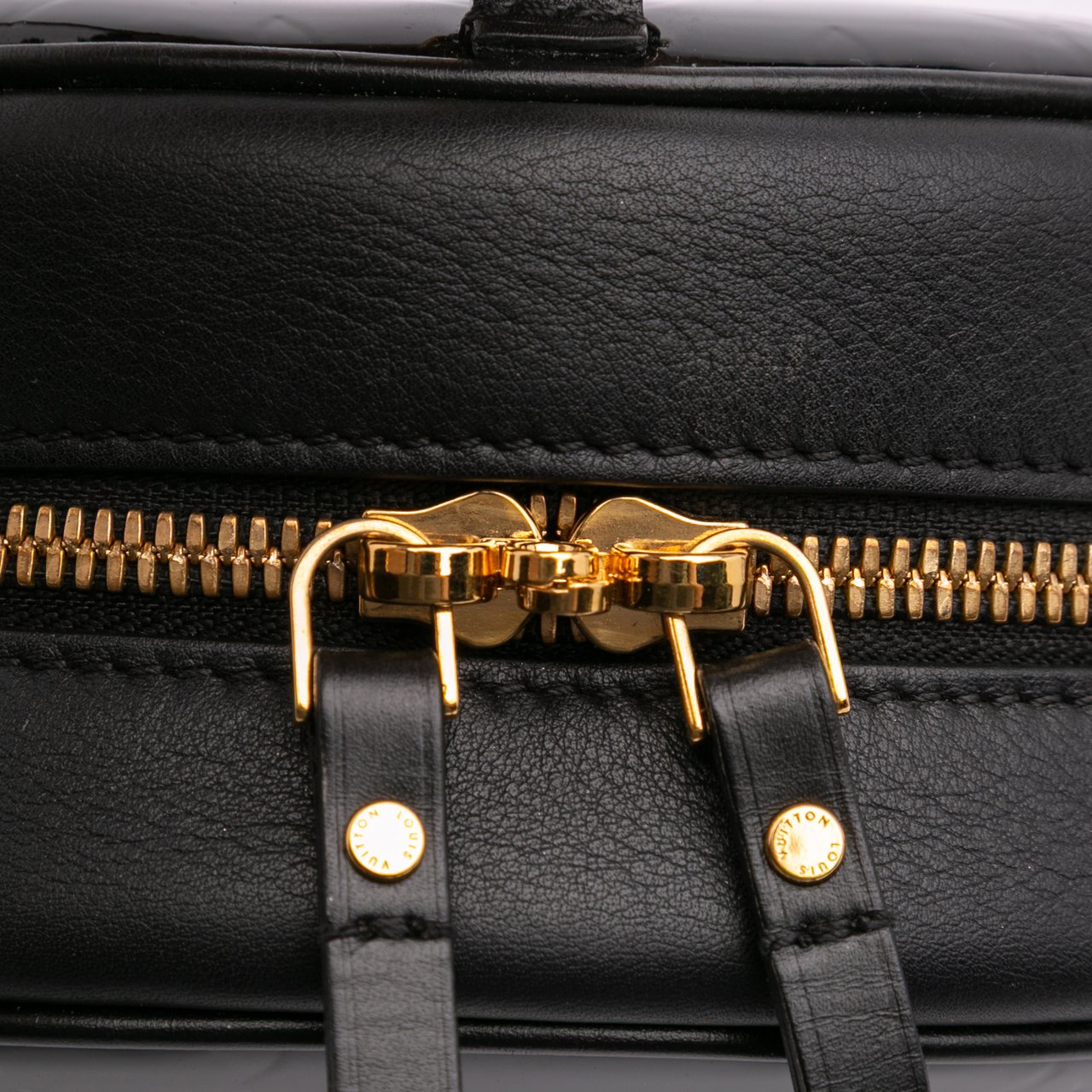 Louis Vuitton Monogram Vernis Boite Chapeau Souple MM Zwart