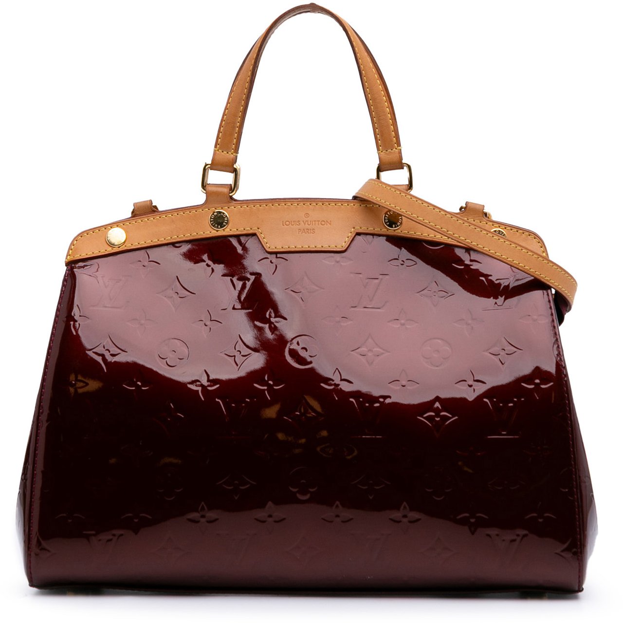 Louis Vuitton Monogram Vernis Brea MM Rood