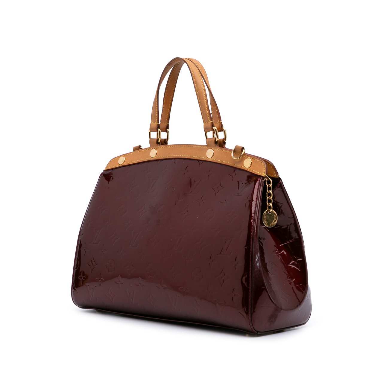 Louis Vuitton Monogram Vernis Brea MM Rood