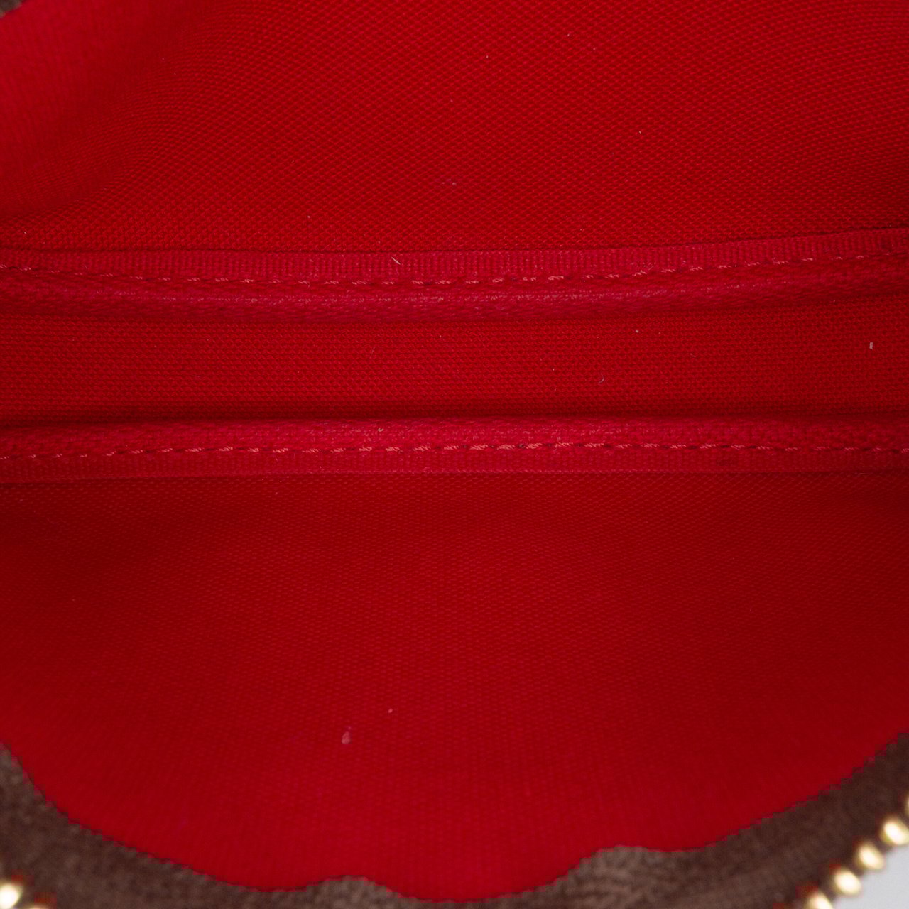 Louis Vuitton Damier Ebene Mini Pochette Accessoires Bruin