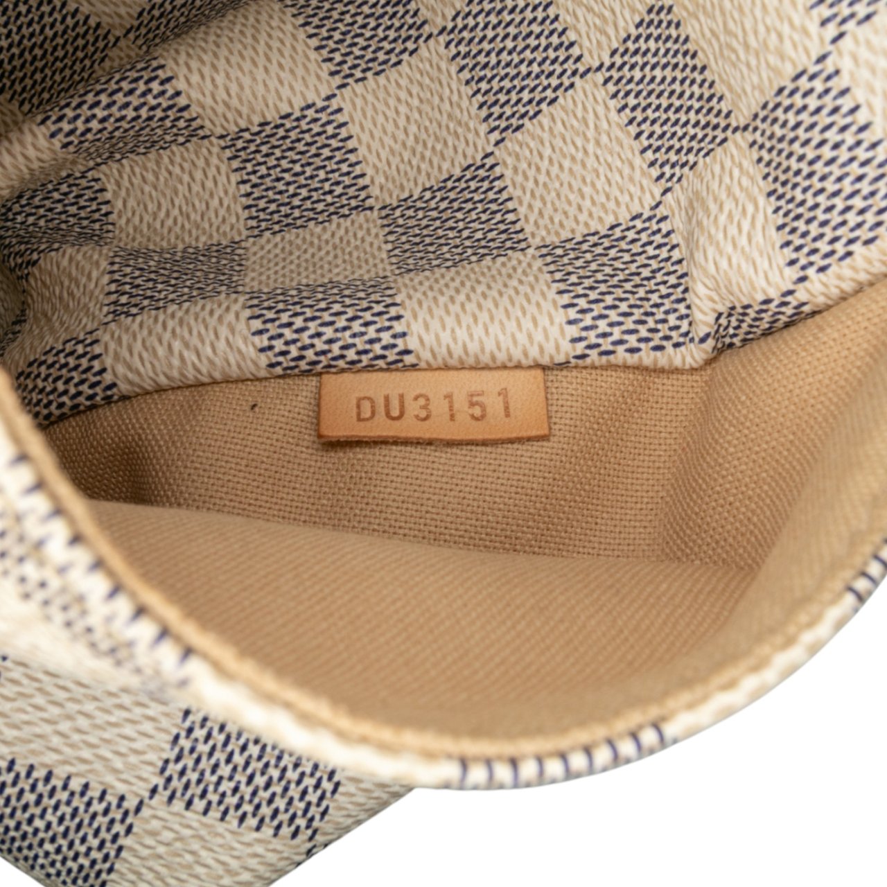 Louis Vuitton Damier Azur Totally PM Wit