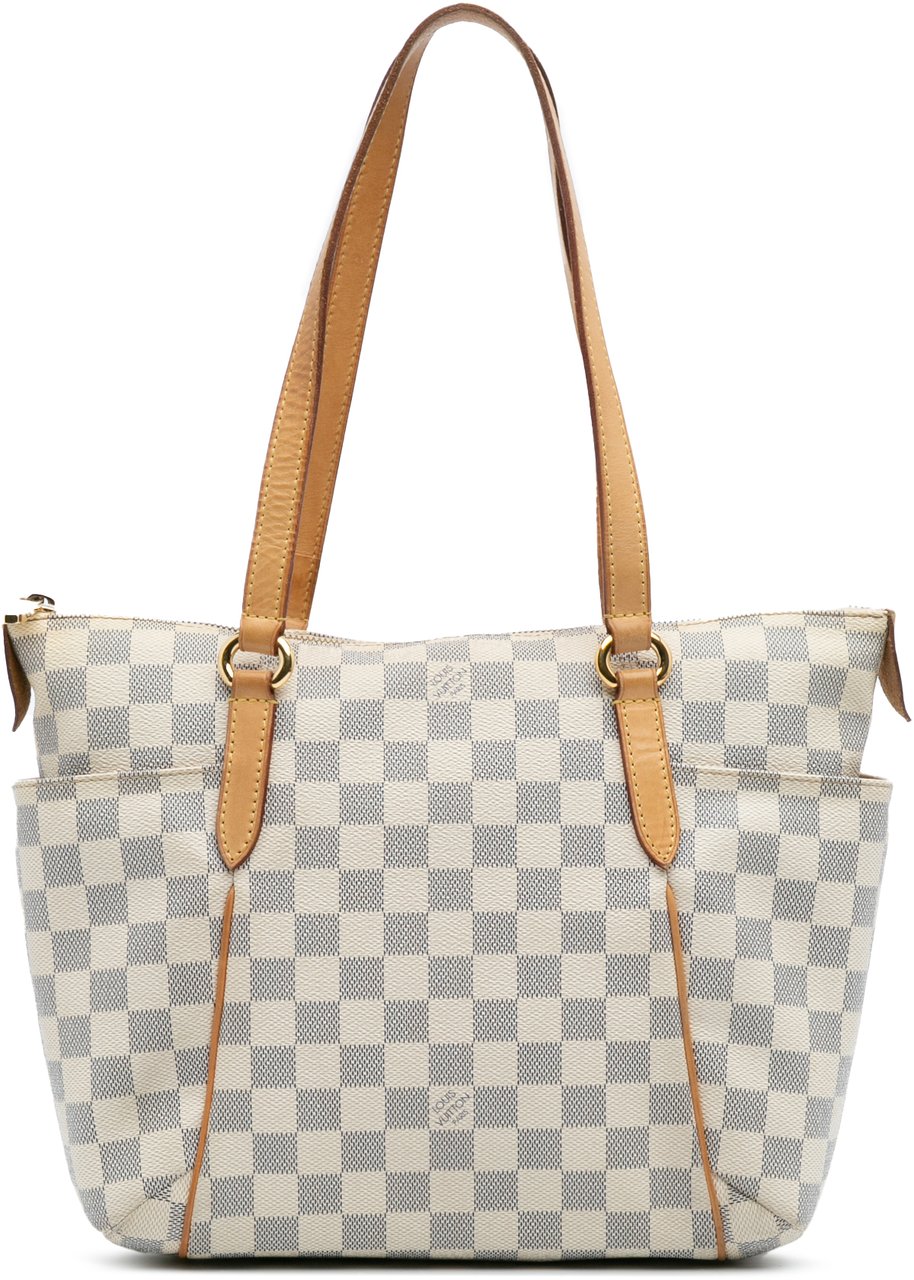 Louis Vuitton Damier Azur Totally PM Wit