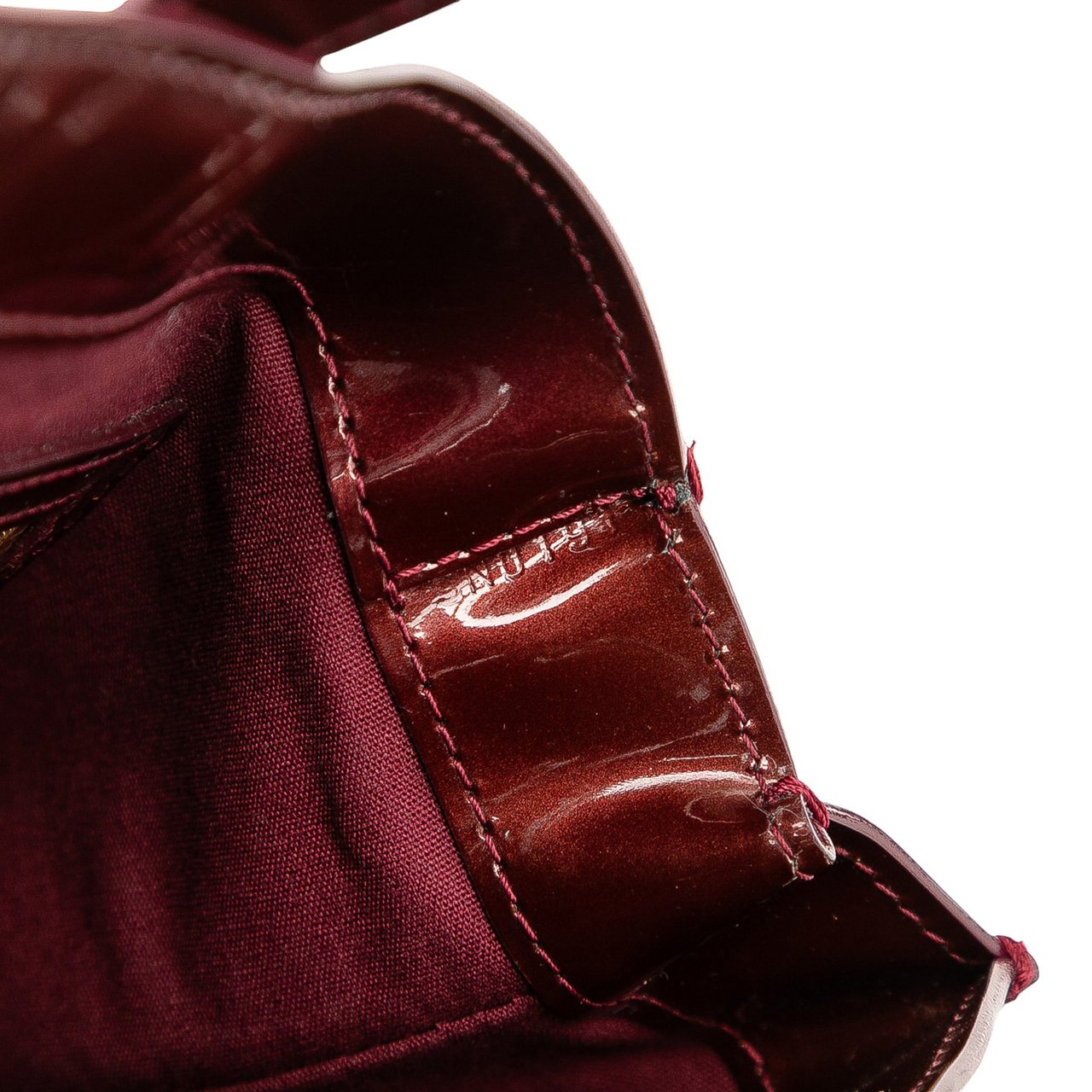 Louis Vuitton Monogram Vernis Wilshire PM Rood