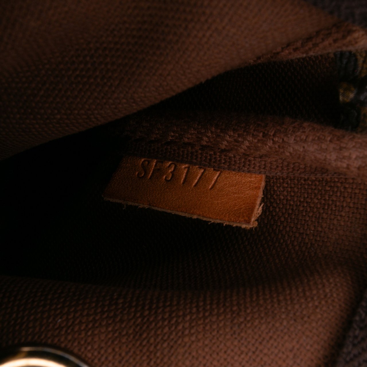 Louis Vuitton Monogram Giraffe Christmas Mini Pochette Accessoires Bruin