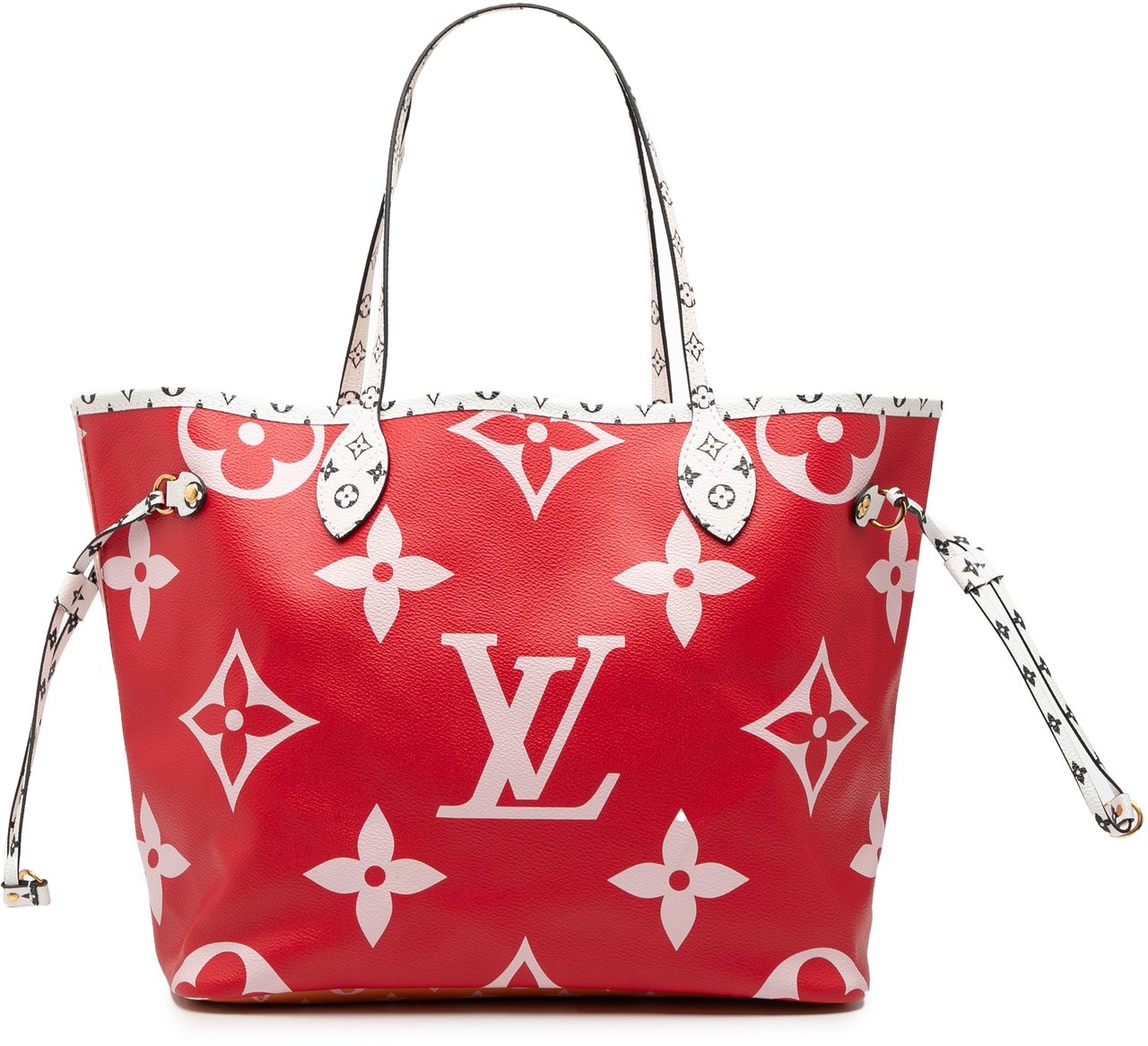 Louis Vuitton Monogram Giant Neverfull MM Rood