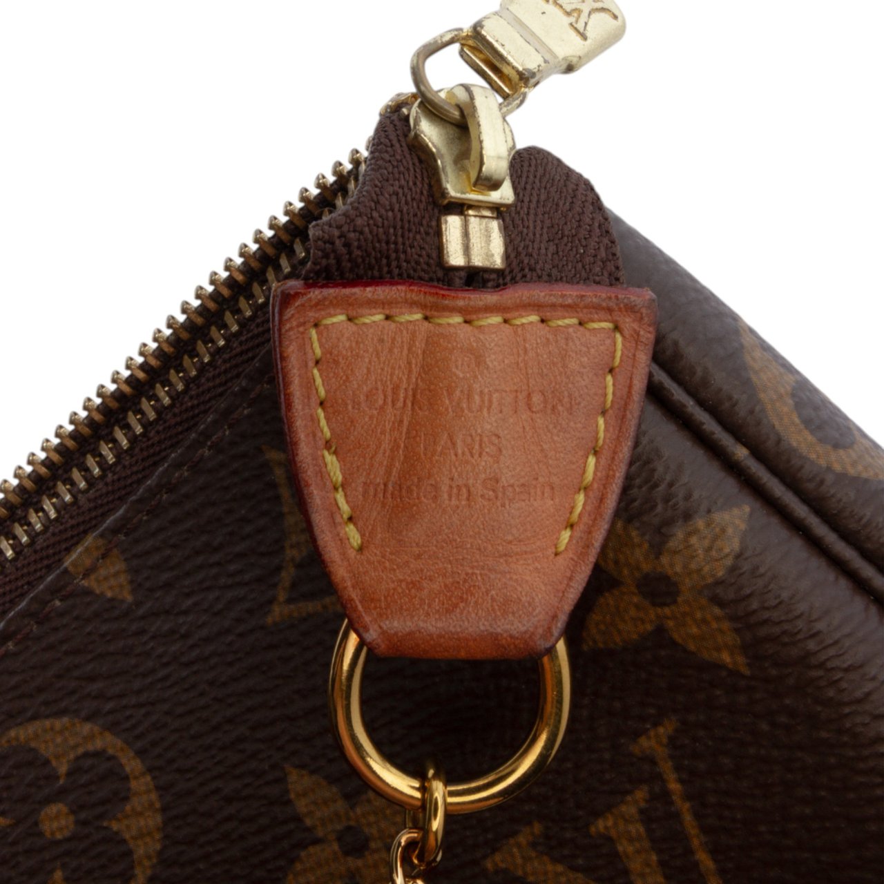 Louis Vuitton Monogram Mini Pochette Accessoires Bruin