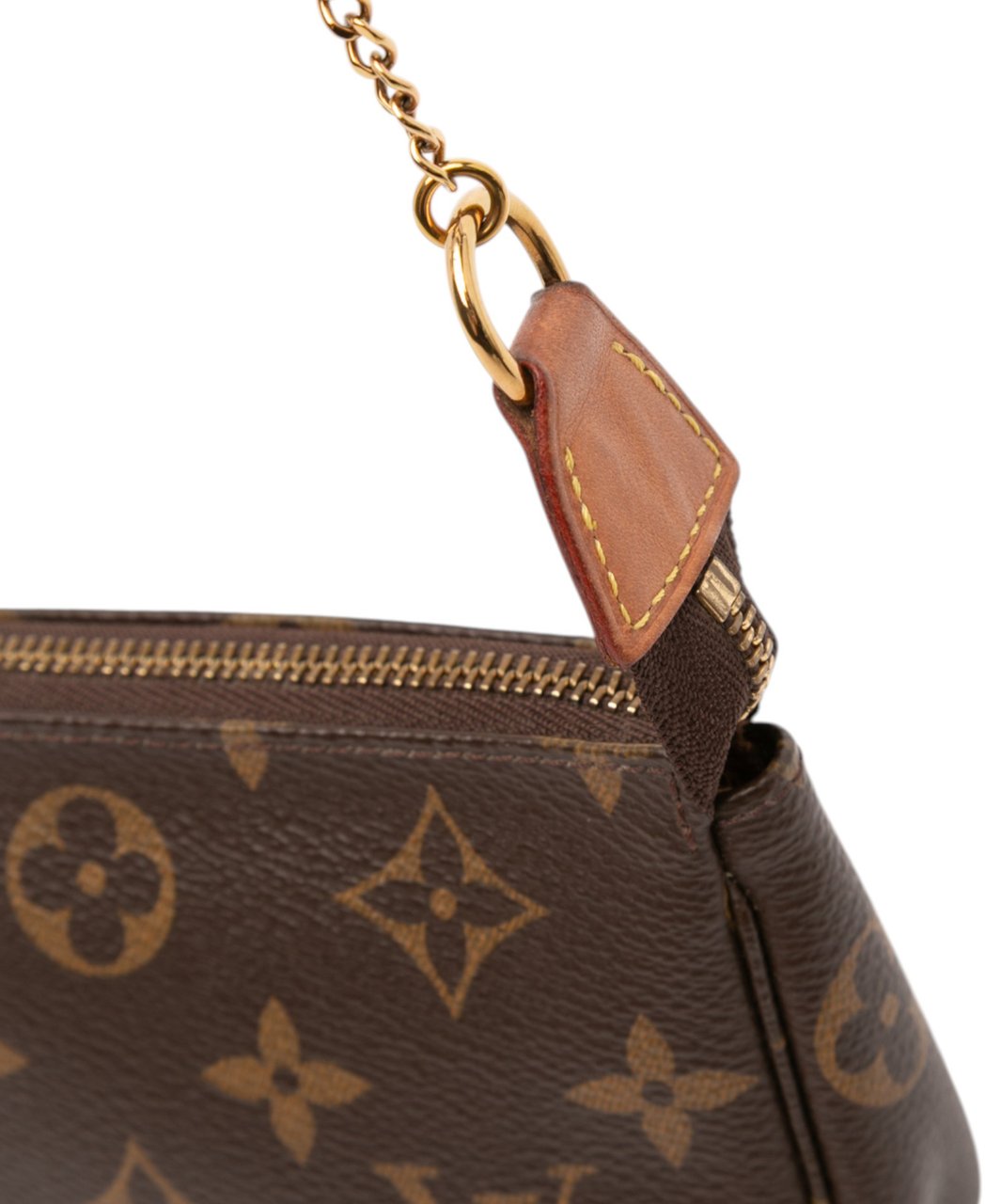 Louis Vuitton Monogram Mini Pochette Accessoires Bruin