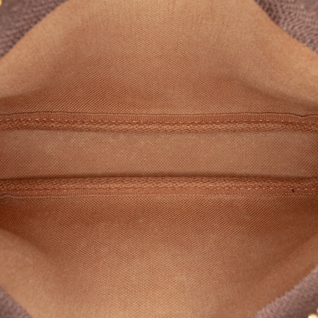 Louis Vuitton Monogram Mini Pochette Accessoires Bruin