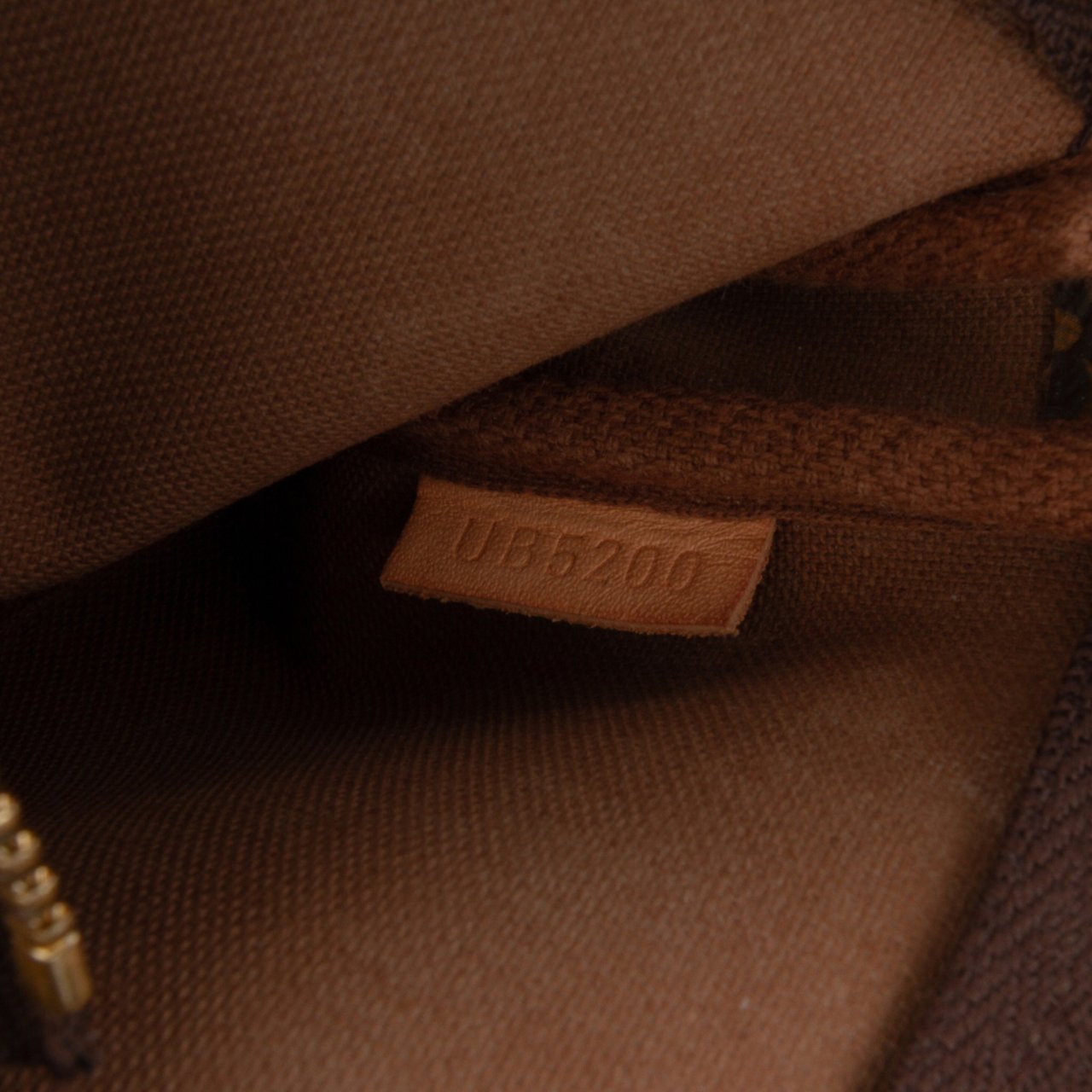 Louis Vuitton Monogram Mini Pochette Accessoires Bruin