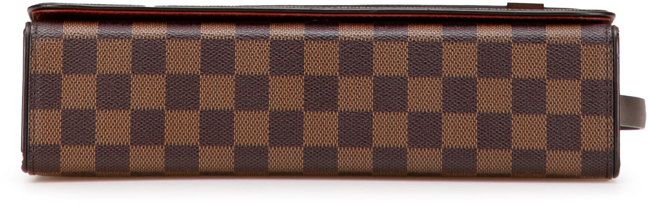 Louis Vuitton Damier Ebene Tribeca Long Bruin
