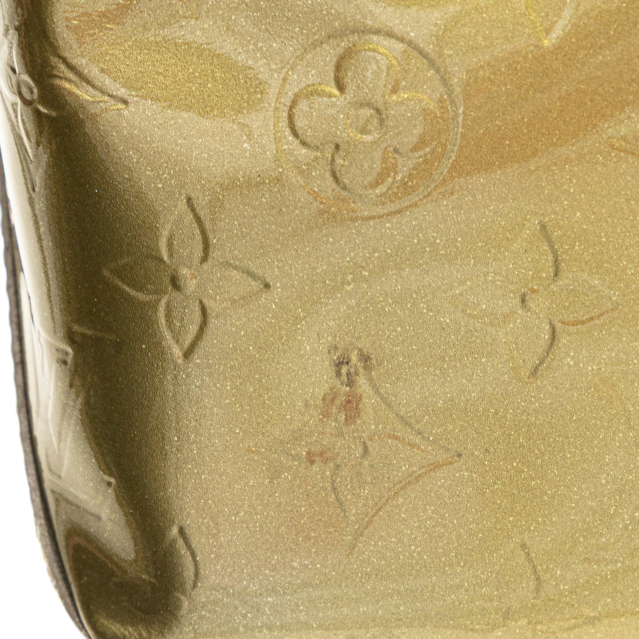 Louis Vuitton Monogram Vernis Wilshire PM Groen