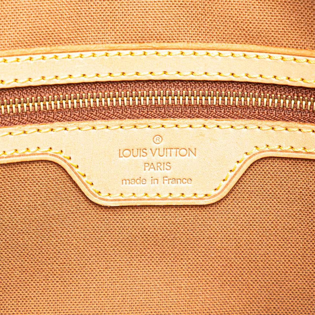 Louis Vuitton Monogram Cabas Piano Bruin