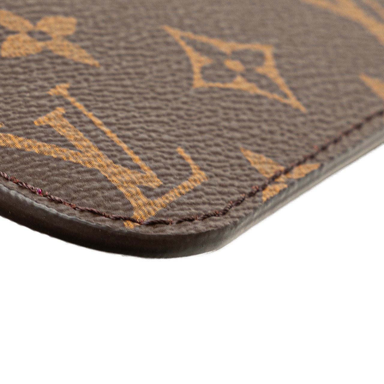 Louis Vuitton Monogram Neverfull Pouch Bruin