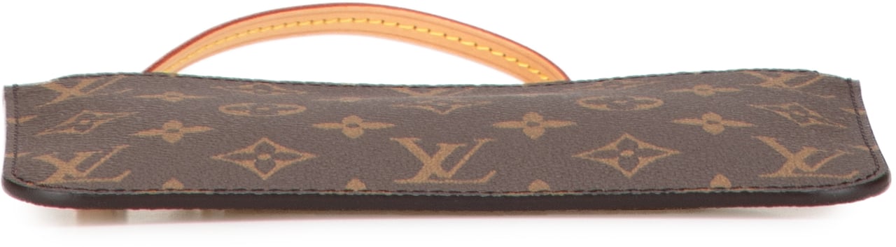 Louis Vuitton Monogram Neverfull Pouch Bruin